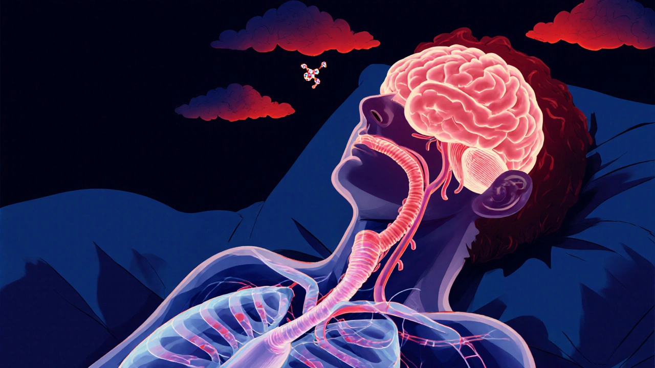 Apnée du sommeil et opioïdes : un risque accru d'hypoxie nocturne