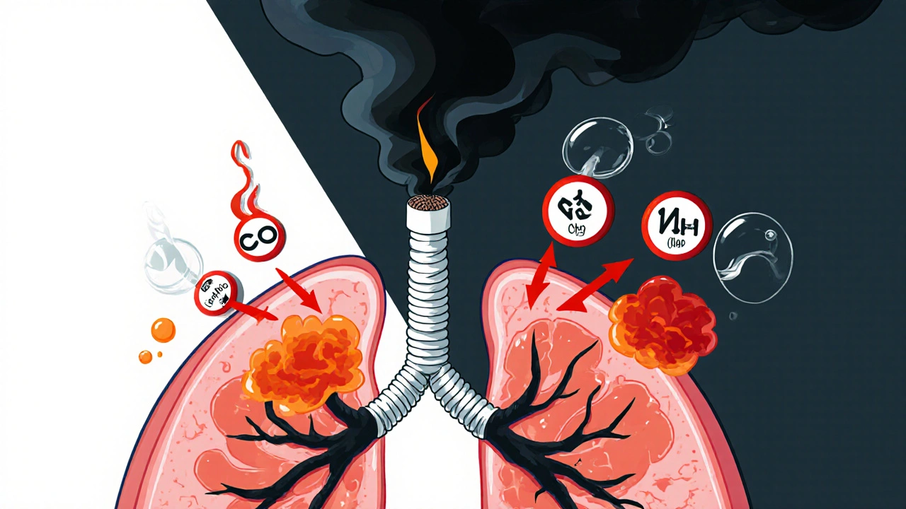 Tabac et emphysème : impact sur le développement