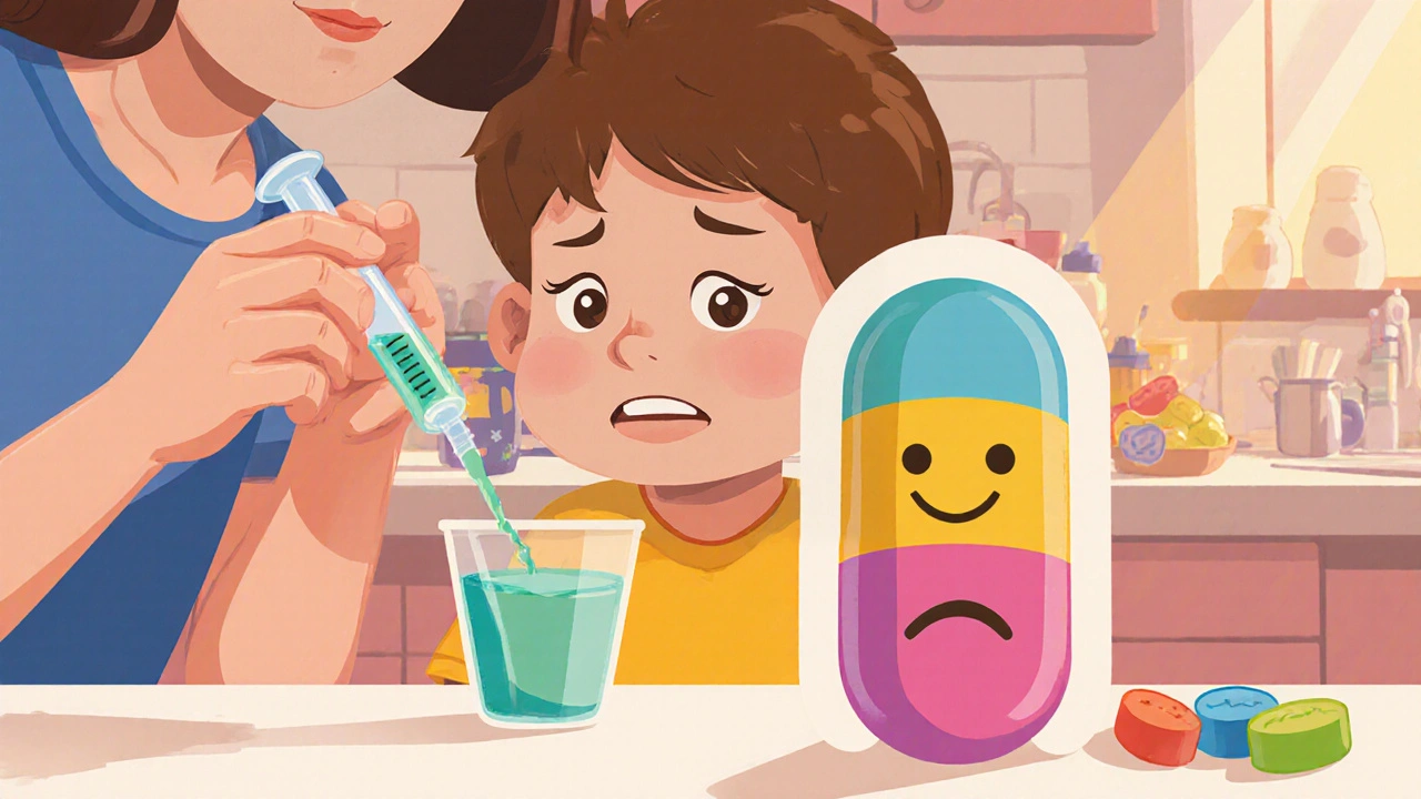 Comment passer des médicaments liquides aux comprimés mastiquables ou comprimés pour enfants