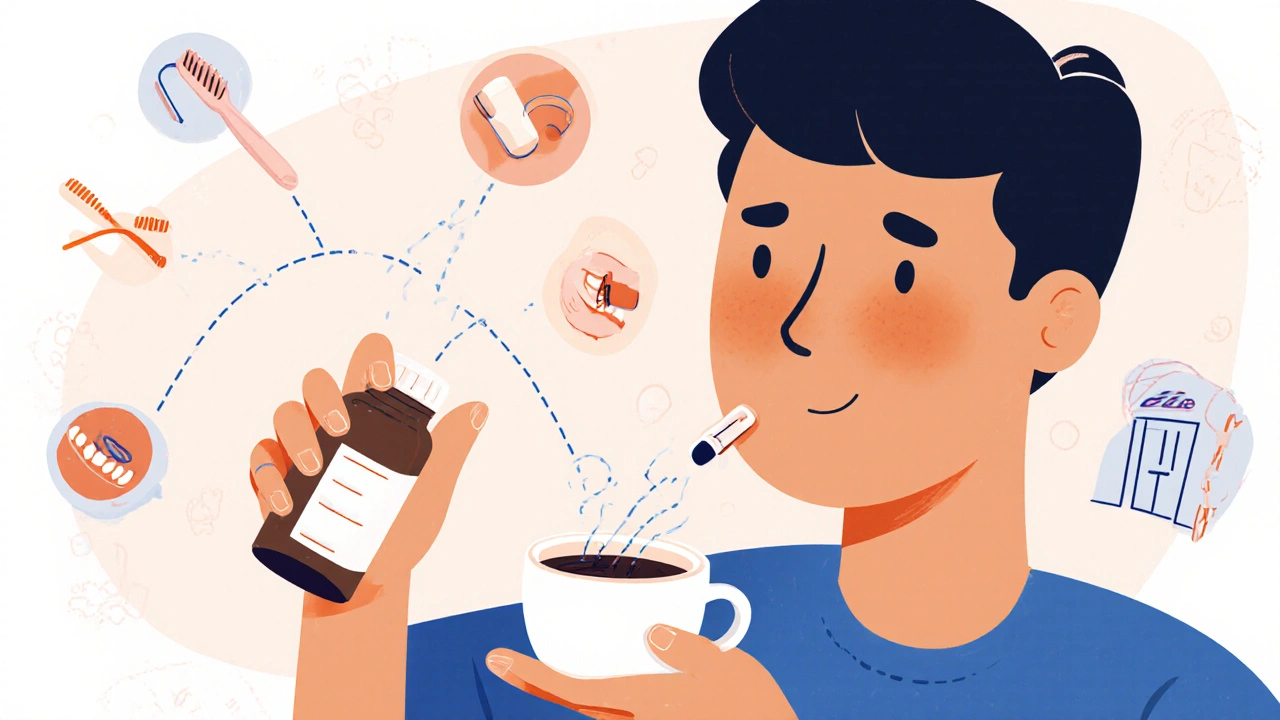 Comment utiliser des astuces comportementales pour établir une habitude de prise de médicaments