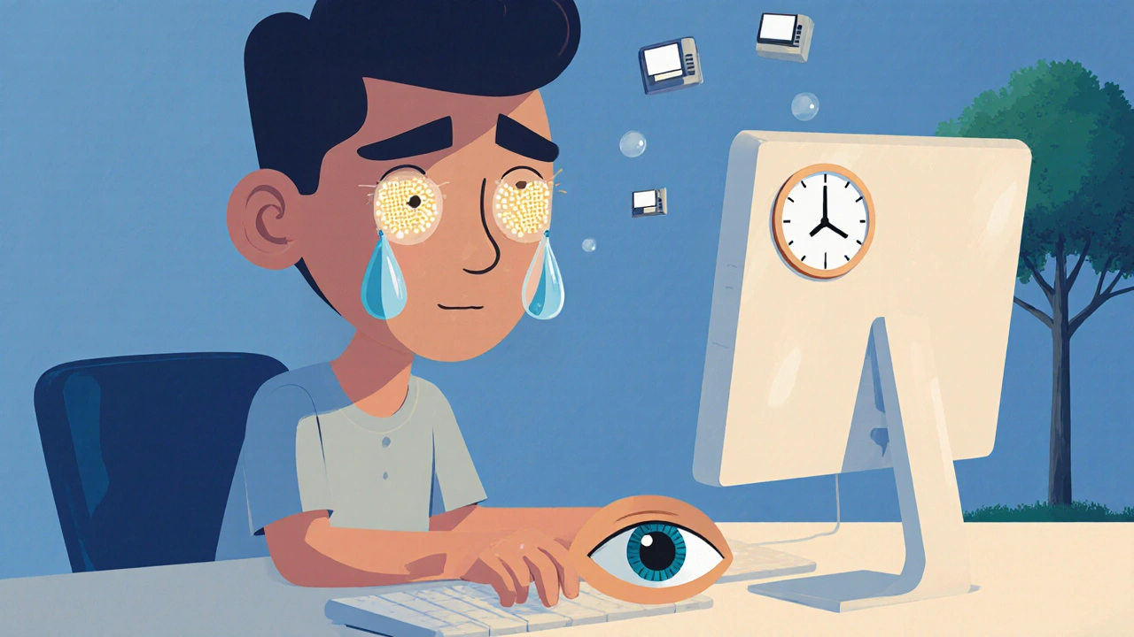 Syndrome de la vision par ordinateur : prévenir la fatigue oculaire numérique