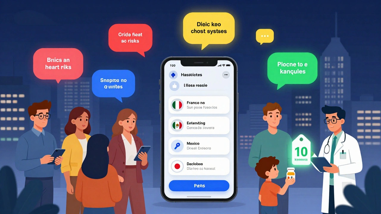 Interface mobile future de l&#039;FDA avec alertes classées par urgence et notifications en plusieurs langues.