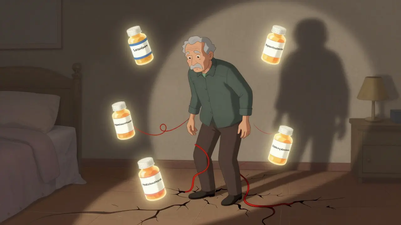 Chutes et médicaments : quels traitements augmentent le risque de chute chez les seniors