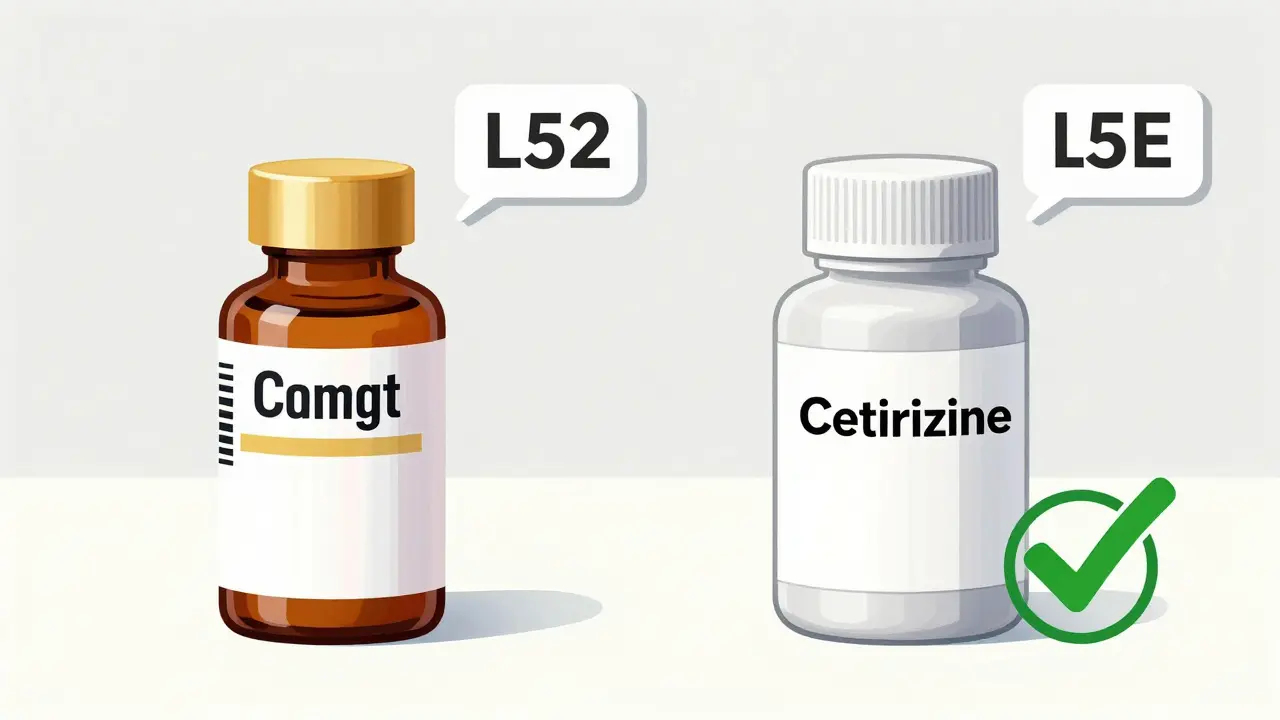Comparaison visuelle entre un médicament de marque cher et un générique abordable