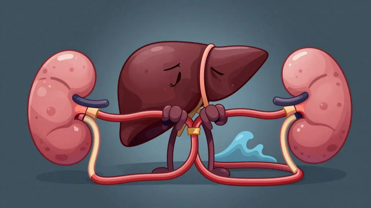 Syndrome Hépatorenal : Comprendre l'Insuffisance Rénale dans les Maladies du Foie Avancées
