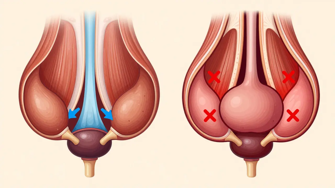 Anticholinergiques et Rétention Urinaire : Risques Amplifiés par la Prostate