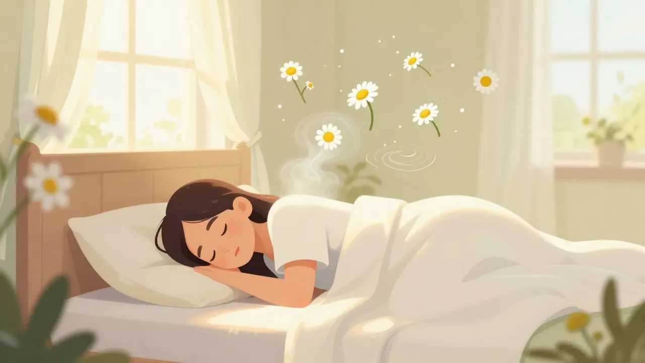 Chambre paisible avec lumière naturelle, symbolisant les alternatives sûres au sommeil
